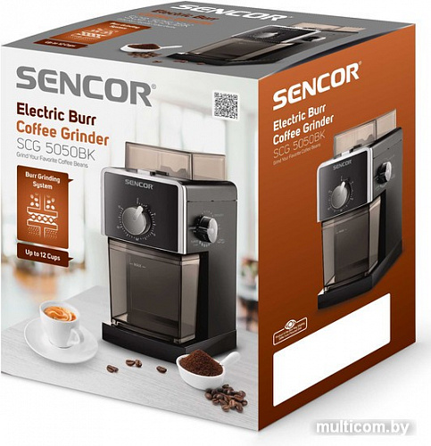 Кофемолка Sencor SCG 5050BK