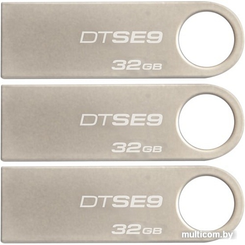 USB Flash Kingston DataTraveler SE9 3x32GB