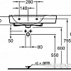 Умывальник Keramag Renova Nr.1 Plan F122180000 75x48