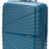 Чемодан-спиннер Torber Nevo T2207L (синий)