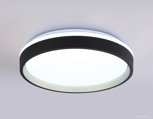Припотолочная люстра Ambrella Orbital FZ604 BK/GD (черный/золото)