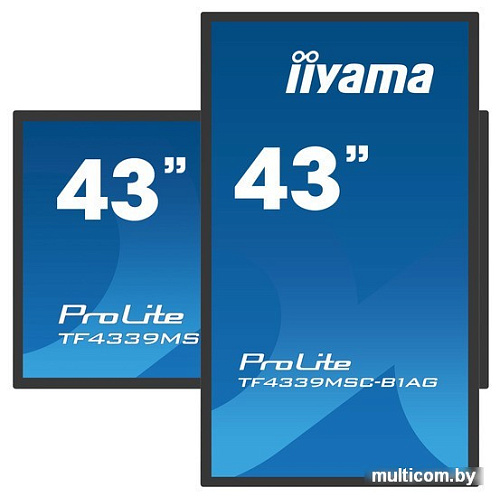 Интерактивная панель Iiyama ProLite TF4339MSC-B1AG