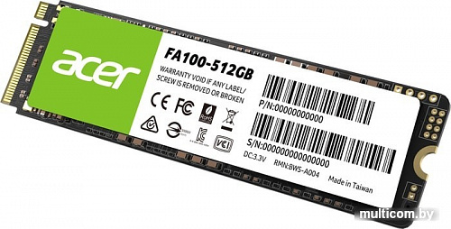 SSD Acer FA100 512GB BL.9BWWA.119