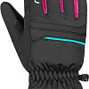 Горнолыжные перчатки Reusch Alan Junior 6361115-7003 (р-р 5.5, Blck/Blck/Pink Glo)