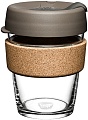 Многоразовый стакан KeepCup Brew Cork M Black 340мл (серый)