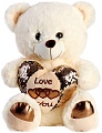 Классическая игрушка Sima-Land Мишка с сердцем 10063551