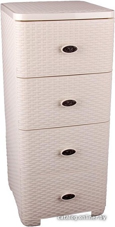 Комод Альтернатива "Плетёнка" 4 шт. (М2430)