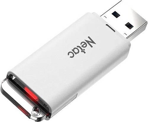 USB Flash Netac U185 USB3.2 32GB NT03U185N-032G-32WH (белый)