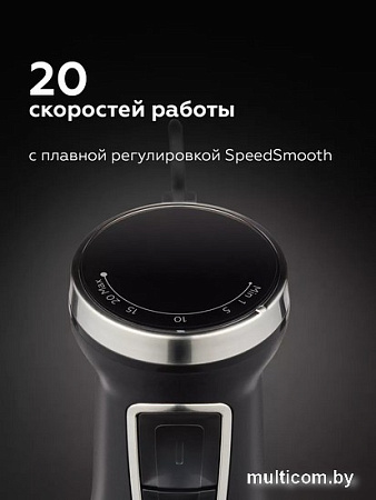 Погружной блендер BQ HB601S (сталь/черный)