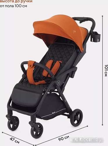 Коляска прогулочная «книга» Rant Sky RA400 (caramel)