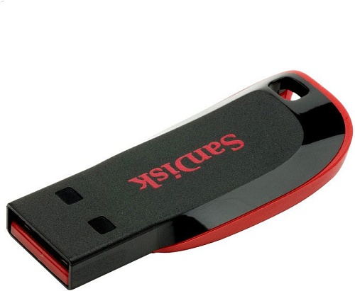 USB Flash SanDisk Cruzer Blade Black 64GB (SDCZ50-064G-B35)