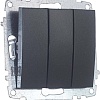 Выключатель Elbi Zena-Vega 609-011100-254 (графит)