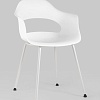 Стул с подлокотниками Stool Group Lady (белый)