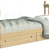 Кровать Bravo Мебель Аленка 80x189 (сосна)
