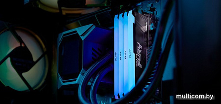 Оперативная память Kingston FURY Beast RGB 32ГБ DDR4 2666МГц KF426C16BB2A/32