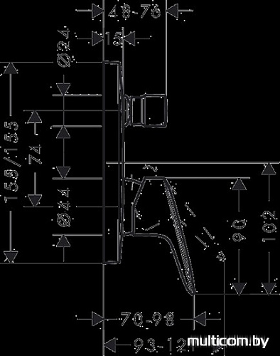 Смеситель Hansgrohe Logis [71405000]
