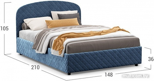 Кровать Moon Trade Allegro 1224/К002068 140x200
