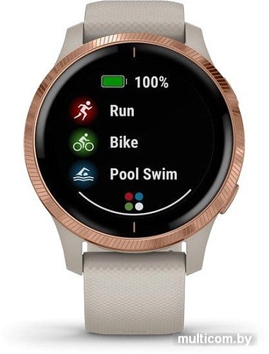 Умные часы Garmin Venu (песочный/золотистый)