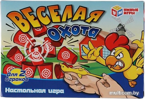 Настольная игра Умные игры Веселая охота 2012K398-R (72)