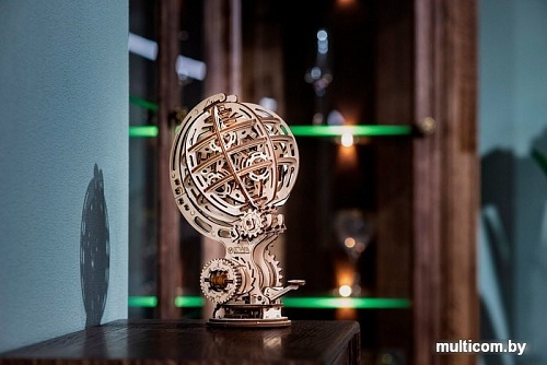 Сборная модель Eco-Wood-Art Кинетический глобус