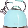 Чайник со свистком Fissman Felicity 5958 (аквамарин)