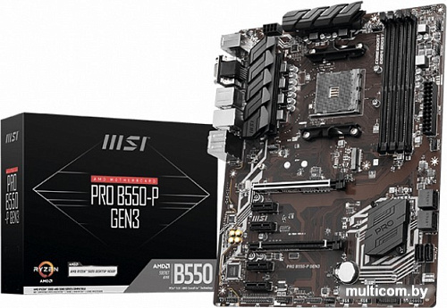 Материнская плата MSI Pro B550-P Gen3