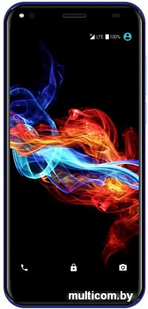 Смартфон Digma Linx Rage 4G (синий)