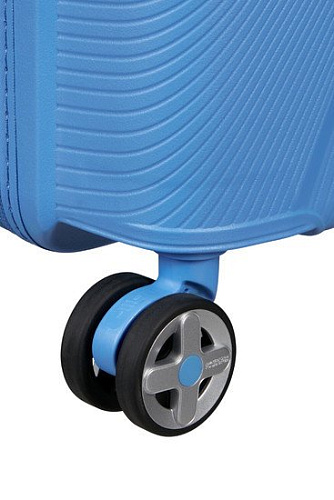 Чемодан-спиннер American Tourister Starvibe Tranquil blue 55 см
