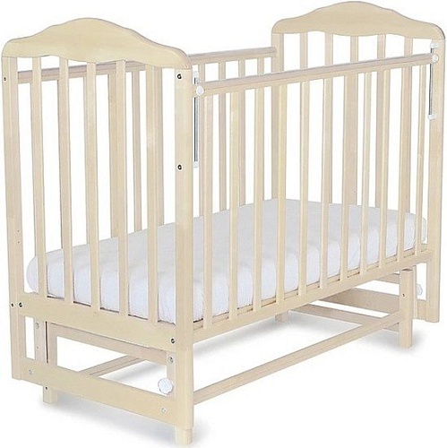 Классическая детская кроватка СКВ-Компани 124005-5 (береза снежная)