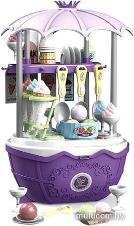 Магазин игрушечный Pituso Фабрика мороженого в корзине HW20061238