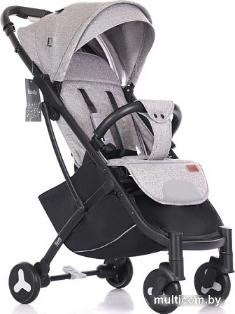 Коляска прогулочная «книга» Nuovita Fiato (серый/черный)