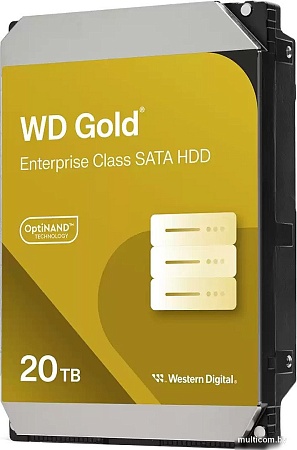 Жесткий диск WD Gold 20TB WD203KRYZ