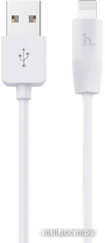 Кабель Hoco X1 USB Type-A - Lightning (1 м, белый)
