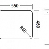 Кухонная мойка Ukinox Комфорт COL580.488-GT8K 1R