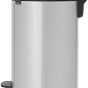 Brabantia Pedal Bin NewIcon 20 л (серый металлик)
