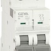 Выключатель автоматический GEYA GYM9-2P-6B 2P 6A B 6kA 2M GYM92P6B