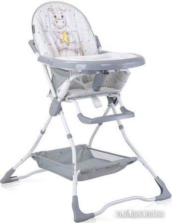 Высокий стульчик Lorelli BonBon 2023 (noble grey hippo)