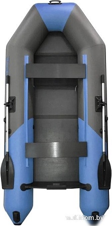 Моторно-гребная лодка Муссон 3000 С (серый/синий)