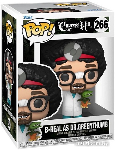 Фигурка Funko POP! Rocks Cypress Hill B-Real As Dr. Greenthumb Fun61442