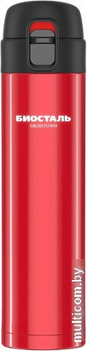 Термокружка BIOSTAL Crosstown NMU-R 520мл (красный гранат)