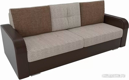 Диван Лига диванов Мейсон 102157 (бежевый/коричневый)