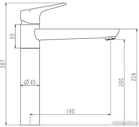 Смеситель Esko Palermo PE 25