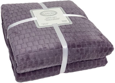 Плед Karven Super Soft Dias Евро 200x220 Р 942 (лиловый)