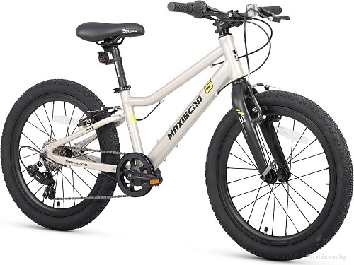 Детский велосипед Maxiscoo 5bike 20 L200 2025 MSC-M5-2014 (серый жемчуг, разобранный)
