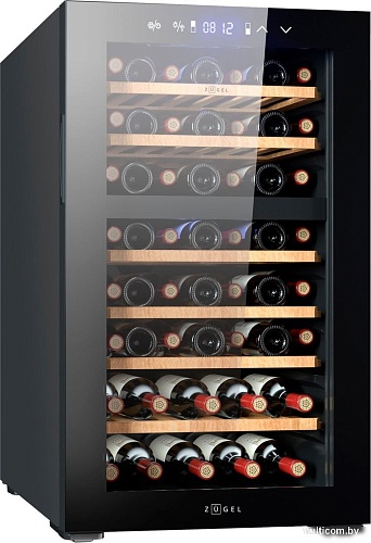 Винный шкаф ZUGEL ZCWF521DB Dual Zone