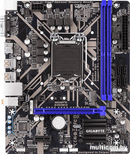 Материнская плата Gigabyte B360M H (rev. 1.0)