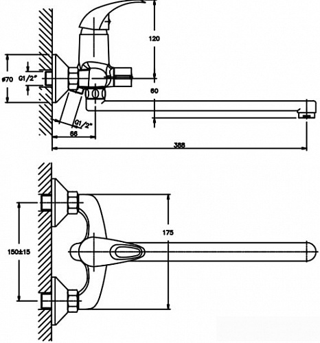 Смеситель Groft GF1008