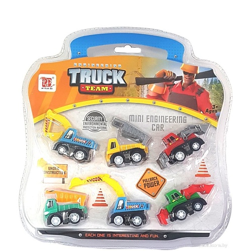 Игрушечный транспорт Qunxing Toys Строительная техника DYB168-314