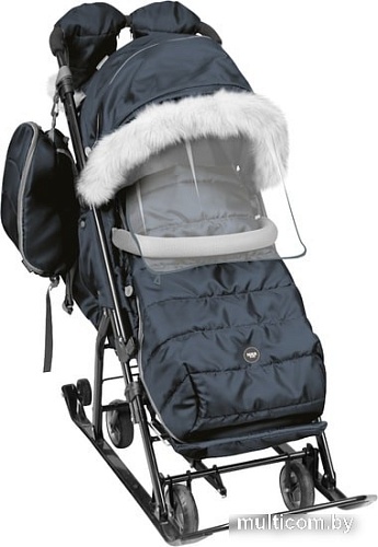 Санки-коляска Nika НД7-5SK/6 (графитовый)