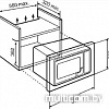 Микроволновая печь TEKA MWE 207 FI (черный)